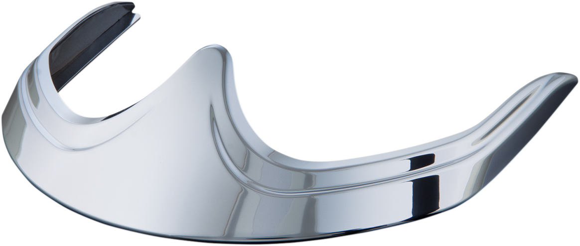 SHOW CHROME Fender Tip Accent - Chrome - Front 55-351