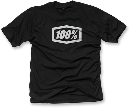 100% 100% Icon T-Shirt - Black - Small 20000-00020