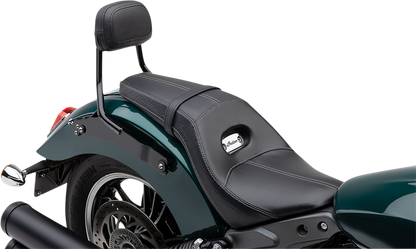 COBRA Detachable Backrest - Black - Two-up Seat - Scout 502-2210B