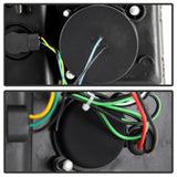 Spyder Chevy Silverado 1500 14-16 Projector Headlights Light Bar DRL Blk PRO-YD-CS14-LBDRL-BK 5079473