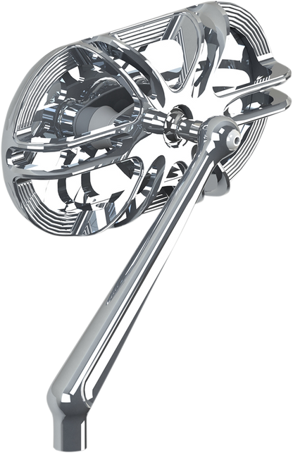 ARLEN NESS Deep Cut Mirror - Chrome - Left 13-165