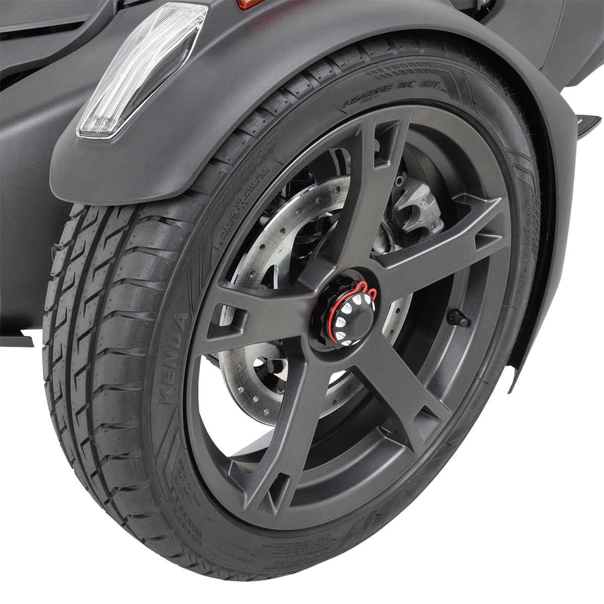 SHOW CHROME Axle Caps - Can-Am Ryker 41-411