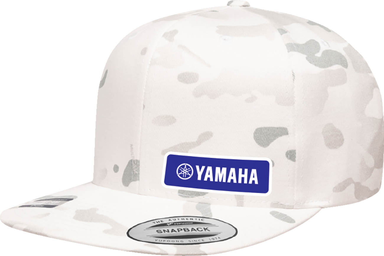 FACTORY EFFEX Yamaha Snapback Hat - Camo White 27-86206