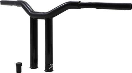 BURLY BRAND Handlebar - Dominator - Straight - 10" - Black B12-6071B