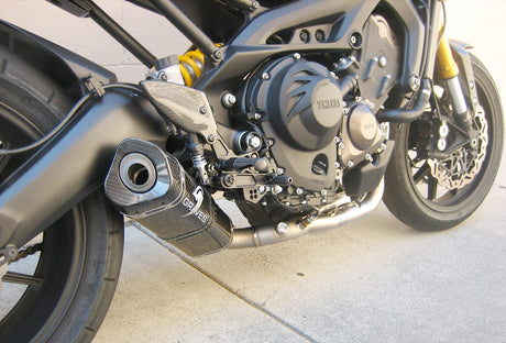 Sistema de escape Graves motorsports full ti carbono FZ-09 2014-2016 + FJ-09 2015-2020 + XSR900 2017-2020 + MT-09 2018-2020 EXY-14FZ09-FTC 