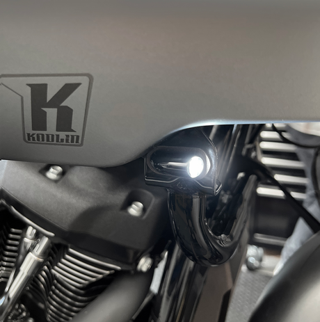 KODLIN MOTORCYCLE Run/Turn Signal - Black  Softail Low Rider ST FXLRST 2022-2023 K68532