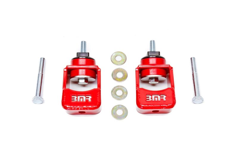 BMR 10-15 5th Gen Camaro Motor Mount Kit (Polyurethane) - Red (Spacers Not Included) MM004R