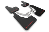 Rally Armor 2022 Hyundai Ioniq 5 Black Mud Flap w/ Red Logo MF87-UR-BLK-RD