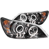 ANZO 2001-2005 Lexus Is300 Projector Headlights w/ Halo Black 121199
