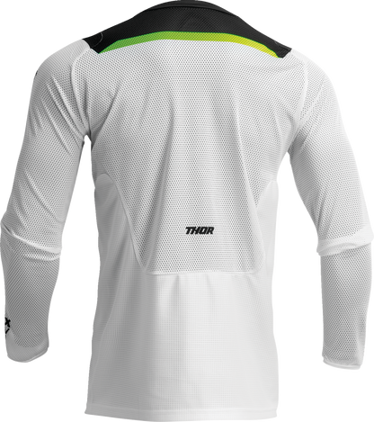 THOR Pulse Air Cameo Jersey - White - Large 2910-7049