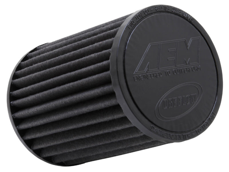 AEM Dryflow 3.5in. X 7in. Round Tapered Air Filter 21-2047BF