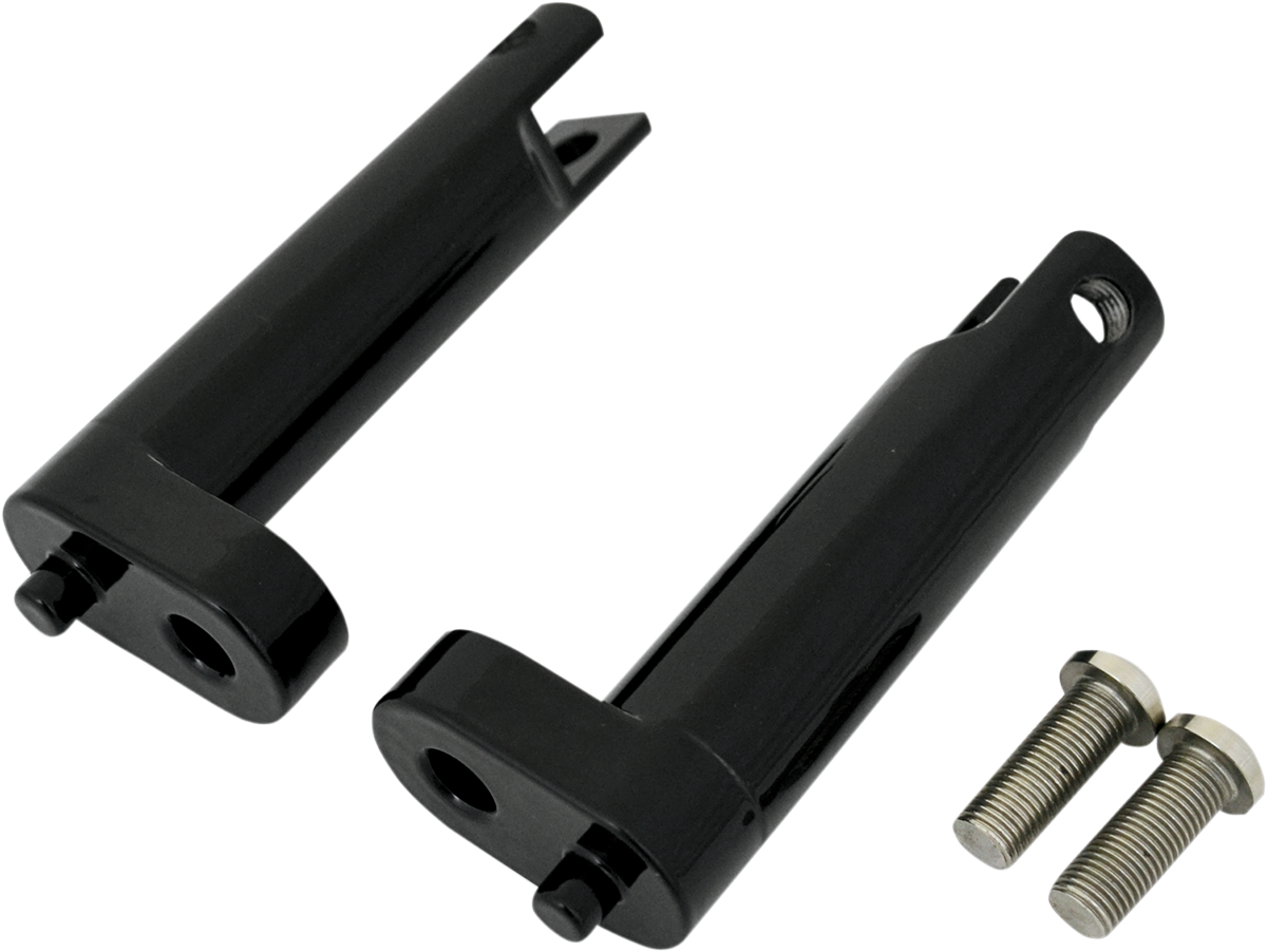 DRAG SPECIALTIES Soporte para reposapiés del pasajero - Negro 1620-1057