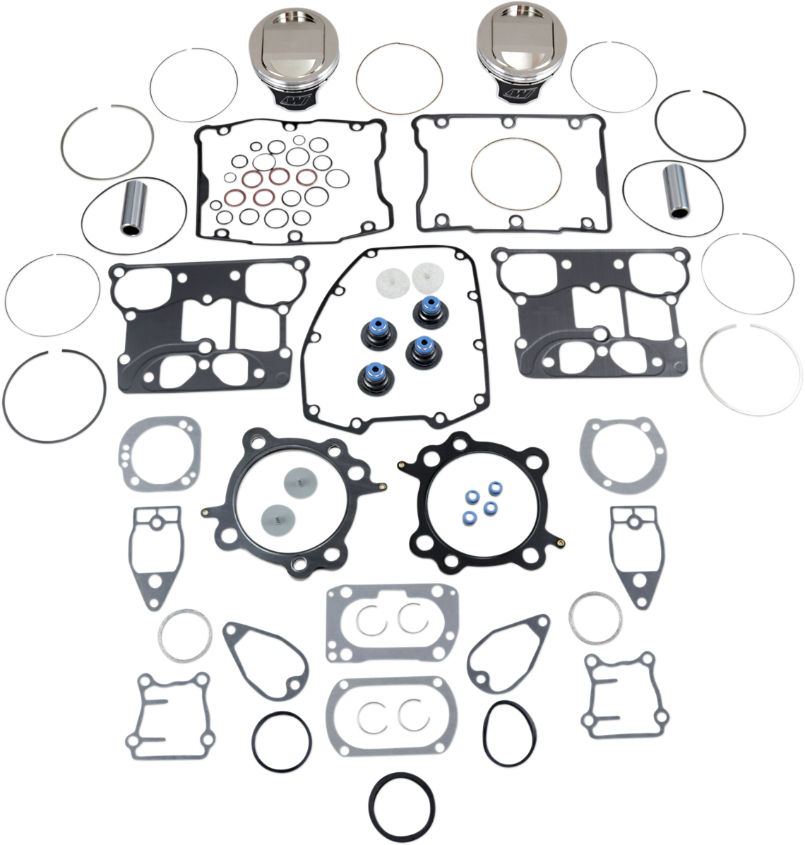 WISECO Piston Kit with Gasket - VM Ring High-Performance VT2712