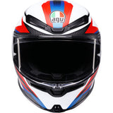 AGV Helmet K6 S Timewarp Matte Black/Red/Blue Lg 2118395016-028-L