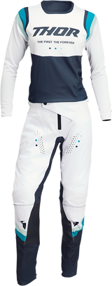 THOR Women's Pulse Rev Pants - Mint/White - 3/4 2902-0289
