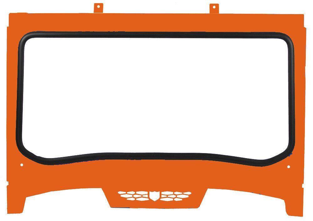 PRO ARMOR Asylum Front Windshield Orange Madness P188W460OM