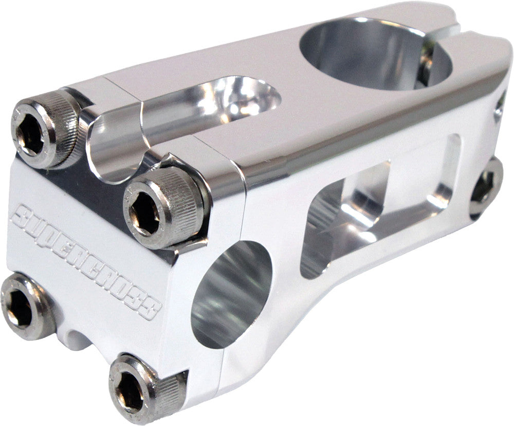 SUPERCROSS Racerhead Fl Stem Polished 1-1/8"X48mm RH-53-SIL