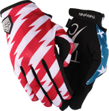 THRASHIN SUPPLY CO. Stars & Bolts Stealth Gloves - Red/Blue - 2XL SV1-12-12