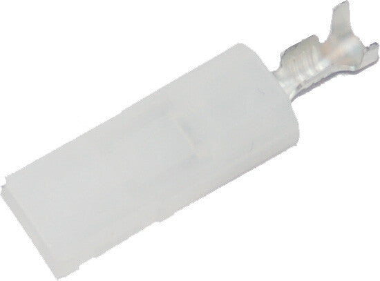 NAMZ CUSTOM CYCLEAmp .187" Fem White Socket Housing 20-Pk Hd 72294-94NHD-72294-94