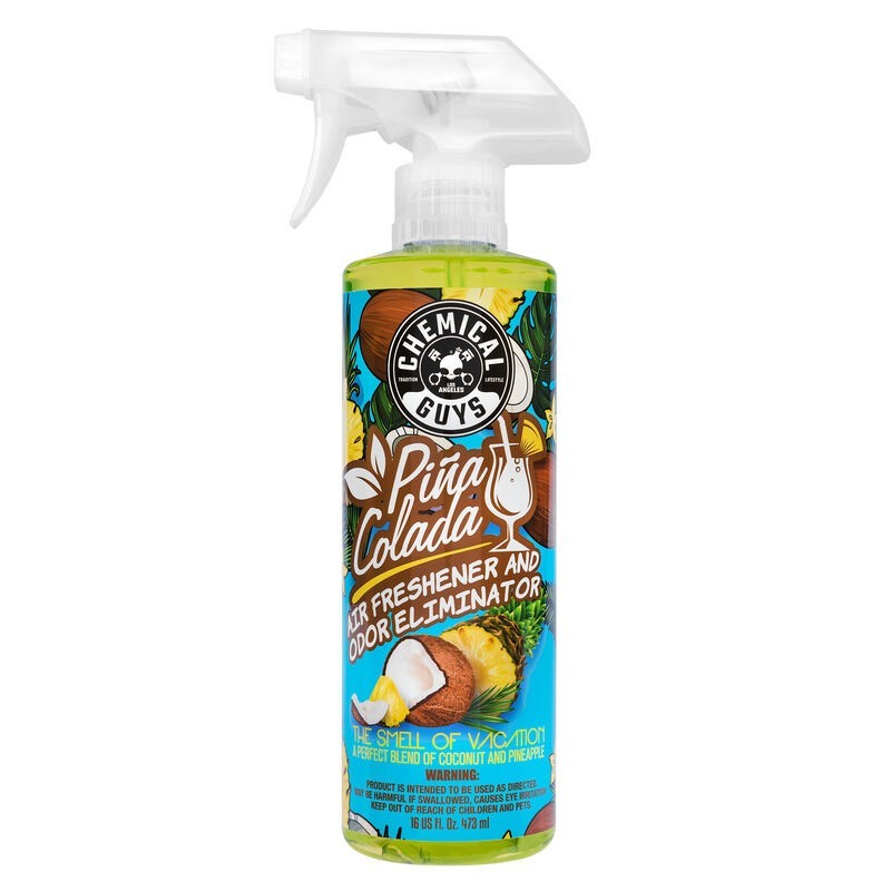 Chemical Guys Pina Colada Air Freshener & Odor Eliminator - 16oz AIR22916