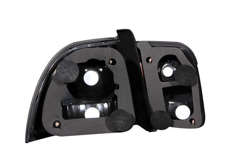 ANZO 1996-1997 Honda Accord Taillights Black 221039