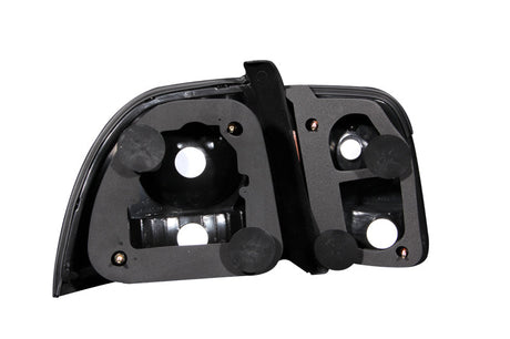 ANZO 1996-1997 Honda Accord Taillights Black 221039