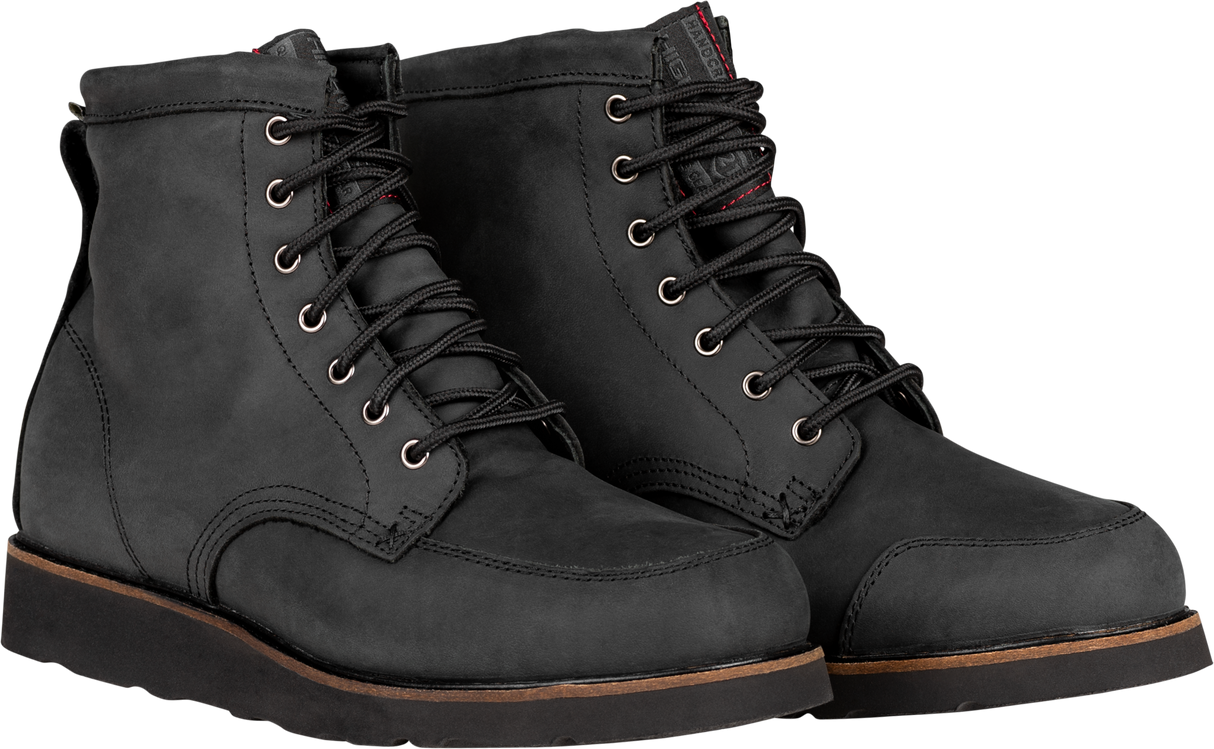 HIGHWAY 21 Journeyman Boots Black Sz 09 361-80709