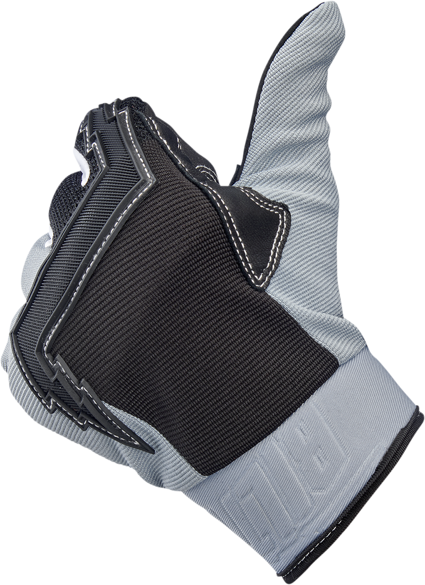 BILTWELL Baja Gloves - Gray - XL 1508-1101-305