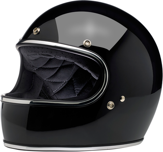 BILTWELL Gringo Helmet - Gloss Black - XS 1002-101-101