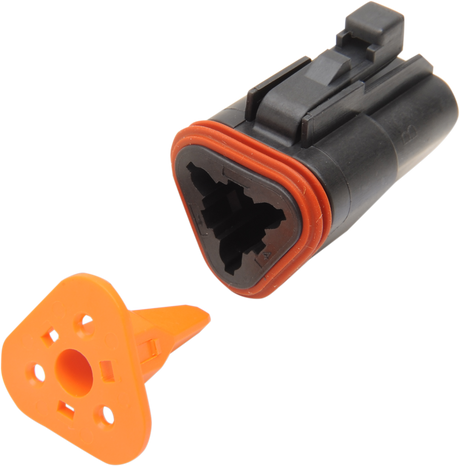 NAMZ Deutsch Plug - 3 Pin - Black DP-3B