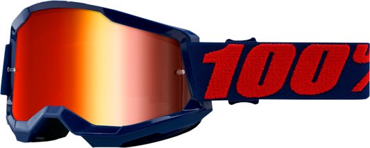 100% Strata 2 Goggles - Masego - Red Mirror 50028-00008