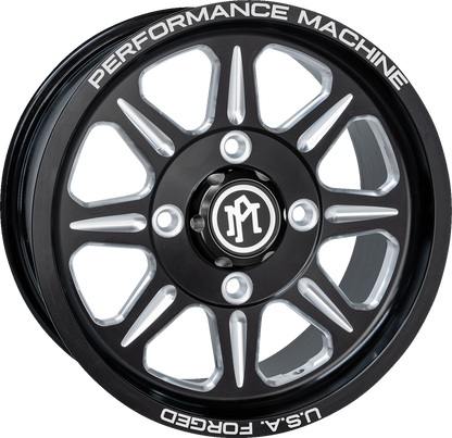 PM OFF-ROAD Wheel - Destroy - Front/Rear - Black - 15"x7" - 4/156 - 4+3 411B31507005290