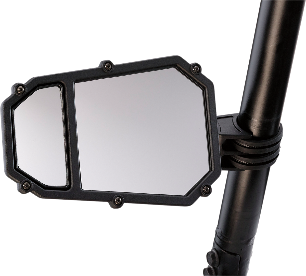 MOOSE UTILITY Mirror - Elite Series Pro - Side View w/Blindspot - Hexagon - Black UTVMIR-ES2