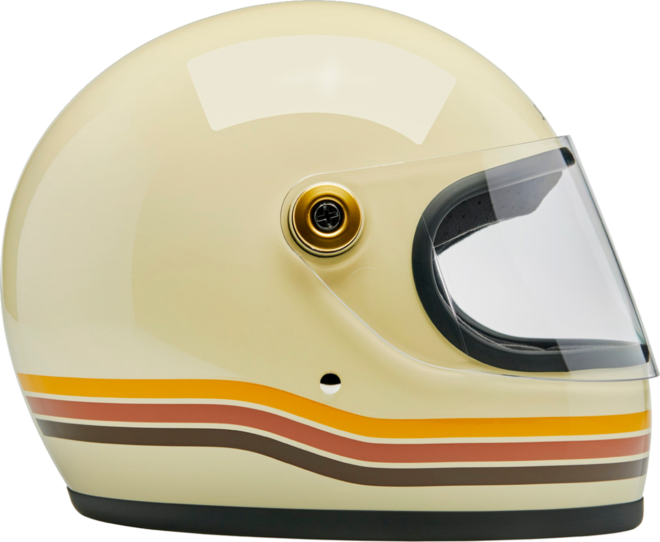 BILTWELL Gringo S Helmet - Gloss Desert Spectrum - Large 1003-560-504