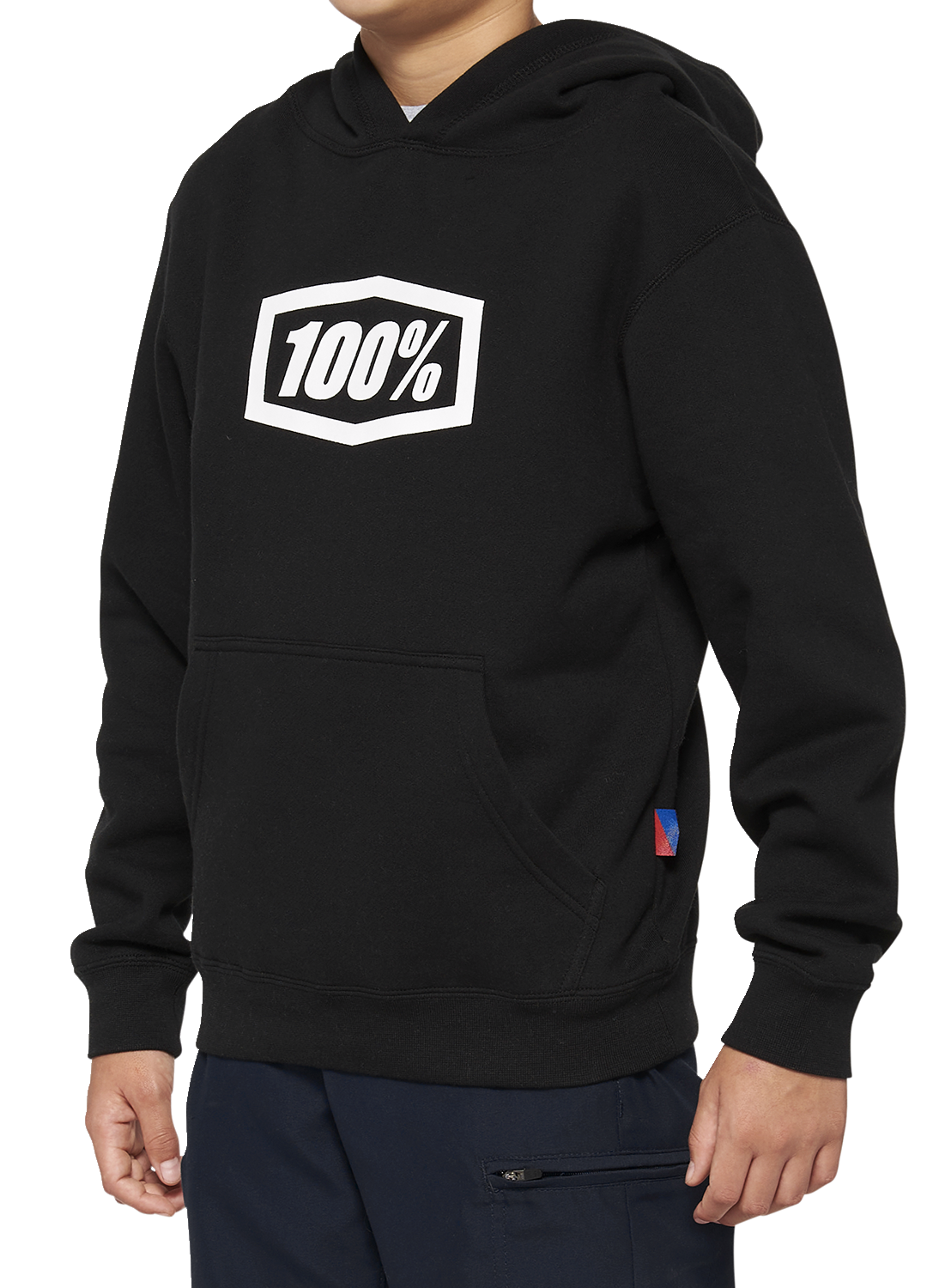 100% Youth Icon Hoodie - Black - Small 20030-00000