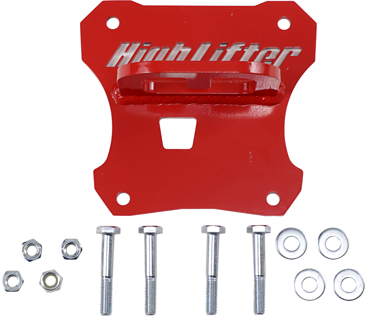 HIGH LIFTER Rear Tow Hook - Red - Polaris TOWHK-RZR1-R