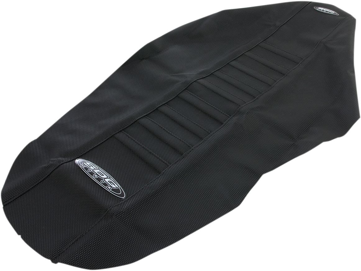 SDG Pleated Seat Cover - Black Top/Black Sides 96360