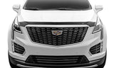 AVS 17-18 Cadillac XT5 Aeroskin Low Profile Acrylic Hood Shield - Smoke 322133