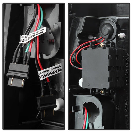 Spyder Chevy Silverado 1500/2500 99-02 Version 2 LED Tail Lights - Red Clear ALT-YD-CS99V2-LED-RC 5081872