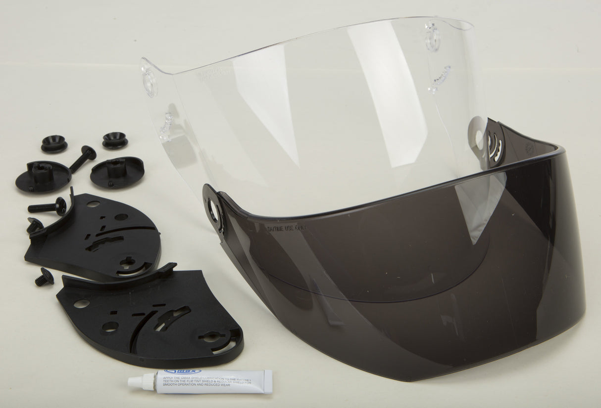 GMAX Shield Single Lens Clear Flip Tint Full Kit Gm-17/Of-17 G980079
