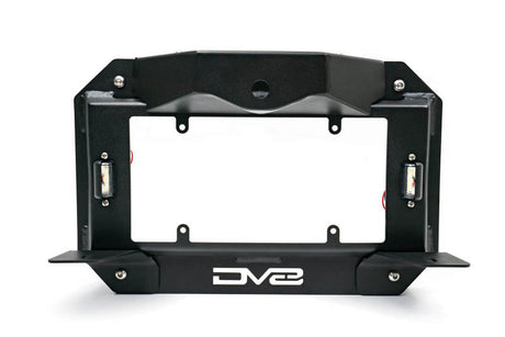 DV8 Offroad 18-22 Jeep Wrangler JL Spare Tire Delete Kit w/Light Mounts TSJL-03