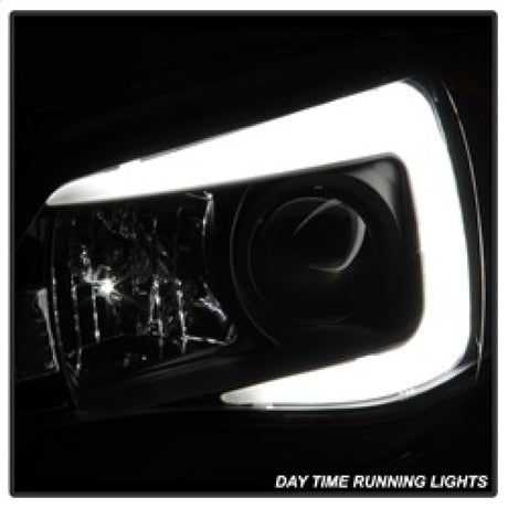 Spyder Subaru WRX 08-09 Projector Headlights - Halogen Model Only - Black PRO-YD-SWRX08-LBDRL-BK 5083944