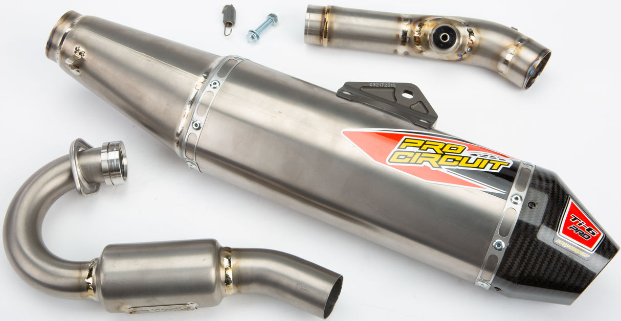 PRO CIRCUIT Ti-6 Pro Titanium Exhaust Kx250f '17-19 0321725FP
