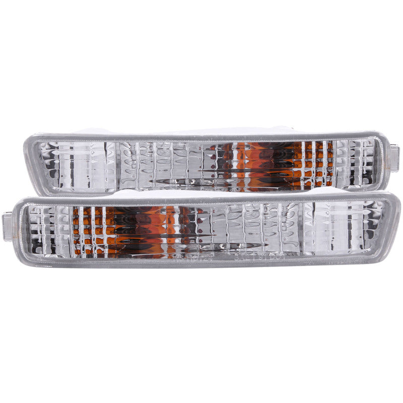 ANZO 1994-1995 Honda Accord Euro Parking Lights Chrome 511008
