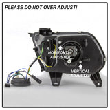 Spyder Ford Mustang 10-13 Projector Headlights - HID Model Only - Black PRO-YD-FM2010V2-HID-BK 5084569