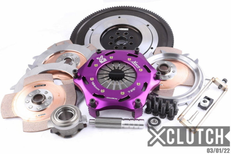 XClutch 15-21 Subaru WRX STi Base 2.5L 7.25in Triple Solid Ceramic Clutch Kit XKSU18521-3E
