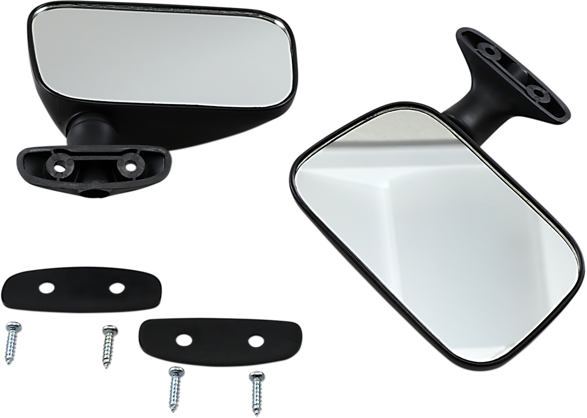 Parts Unlimited Rear View Mirrors - Pair Lm4160