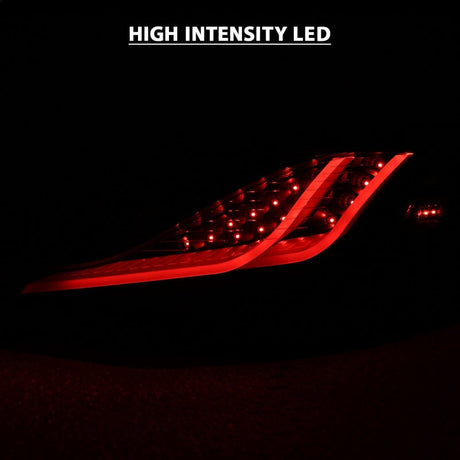 ANZO 10-13 Hyundai Genesis 2DR LED Taillights Smoke 321347
