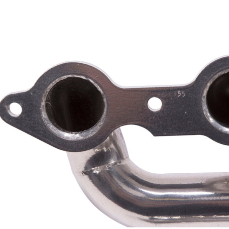 BBK 99-04 GM Truck SUV 6.0 Shorty Tuned Length Exhaust Headers - 1-3/4 Silver Ceramic 40060