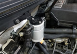 J&L 11-14 Ford F-150/Ford F-150 Raptor 6.2L Passenger Side Oil Separator 3.0 - Clear Anodized 3036P-C